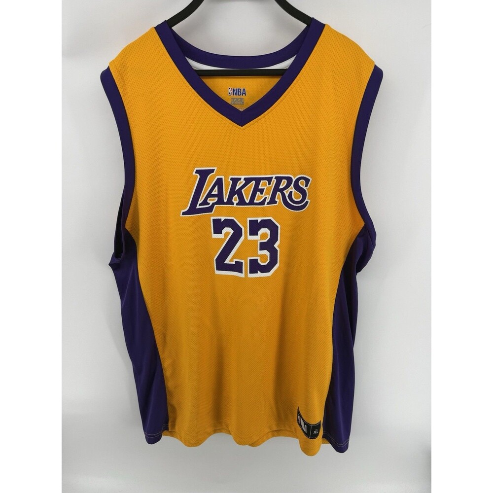 NEW Mens Small NBA Los Angeles Lakers #23 LeBron James Jersey